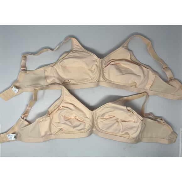 Classique NWT Wireless Pocket Bra 38B 772E Post Mastectomy Surgery Blush Beige. - Picture 2 of 6